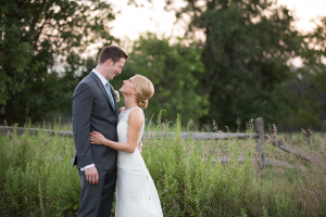 first look wedding portraits