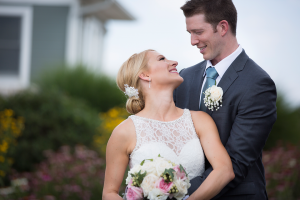 NJ Outdoor wedding first look wedding portraits